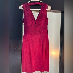 Stunning Nanette Lapore Fuschia Satin Dress